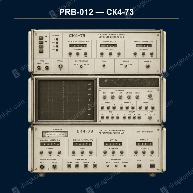 Фото PRB-012: СК4-73, полный комплект: 3 блока; только комплектом СК4-73, полный комплект: 3 блока; только комплектом — фото прибора и цена приёма