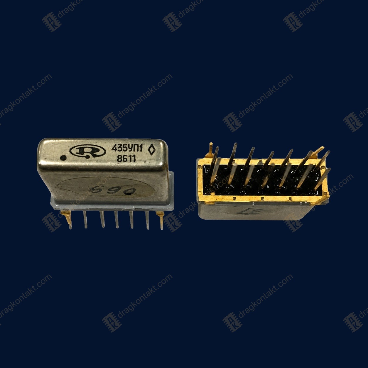 435УВ1; 435ХП1 и подобные — только жёлтое исполнение